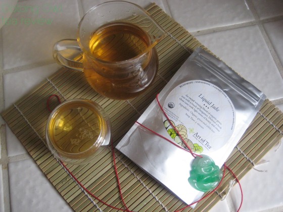 Liquid Jade from Art of Tea - Oolong Owl tea review (2)