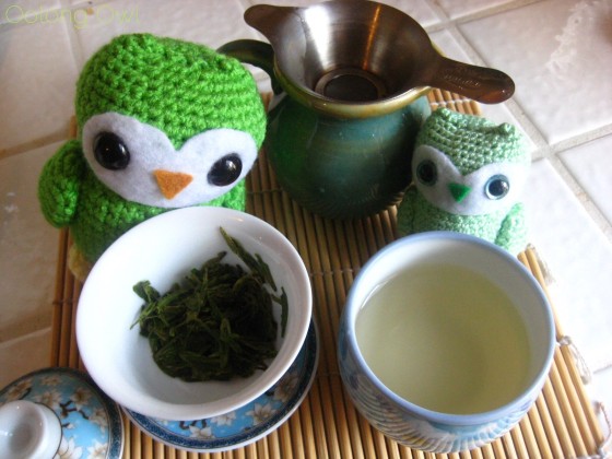 Mrs Li She Feng Dragonwell from Verdant Tea - Oolong Owl tea review (6)