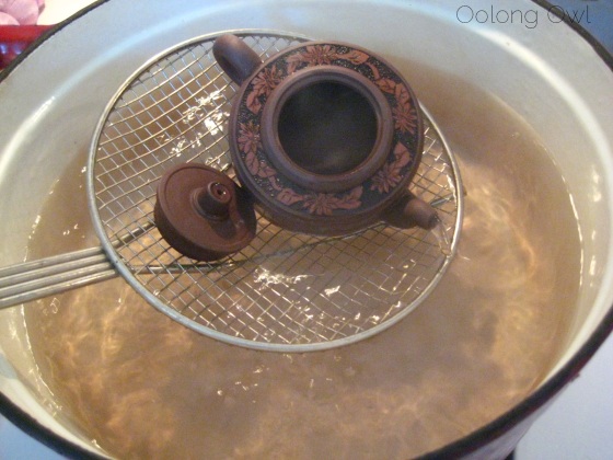 Oolong Owls THE SEASONING of yixing clay tea pot (8)